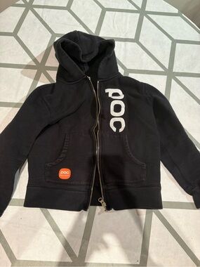 3/15$ Kids' Black Zip Hoodie Jacket